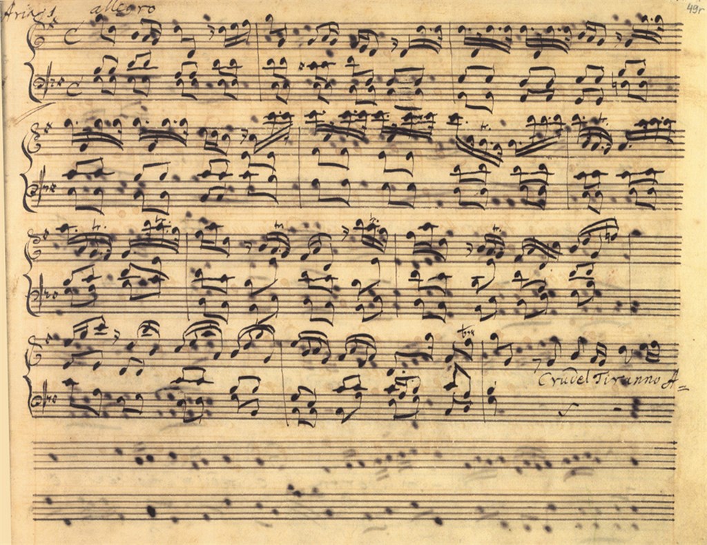 Crudel tiranno Amor HWV 97b
